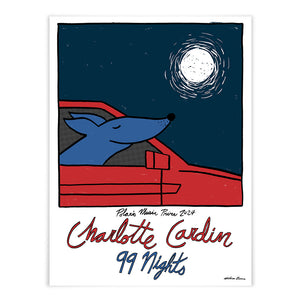 Charlotte Cardin – 99 Nights 2024 Polaris Music Prize Poster Short List