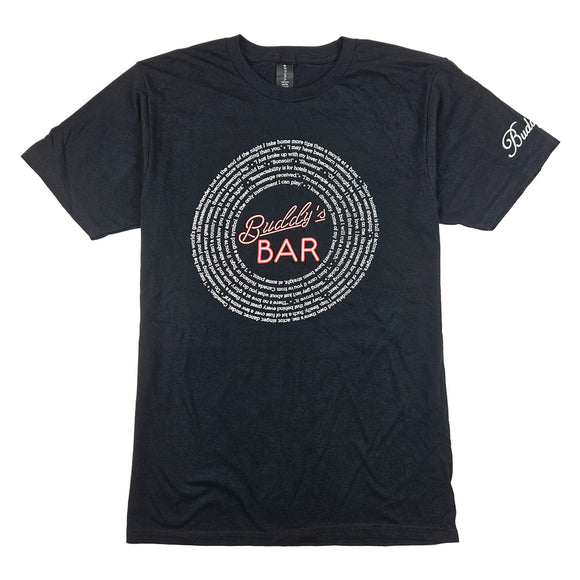 Buddy's Bar Black T-shirt