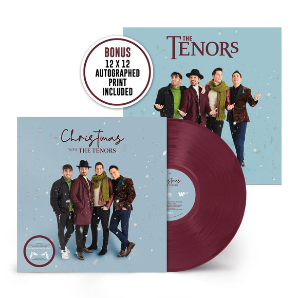 Christmas With The Tenors - Limited Edition Cranberry Red LP