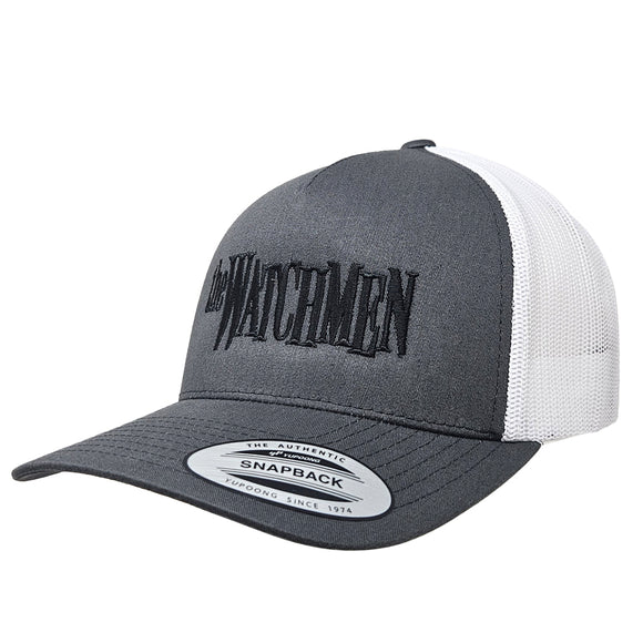 THE WATCHMEN Charcoal + White Trucker Hat