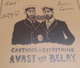 Captains of Everything - Avast and Belay LP & Booklet - Signed