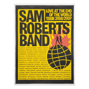 Love At The En Of The World 2008/09 Tour Poster