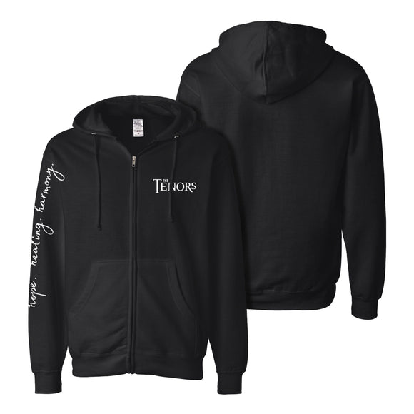 Hope, Healing, Harmony Zip Hoody