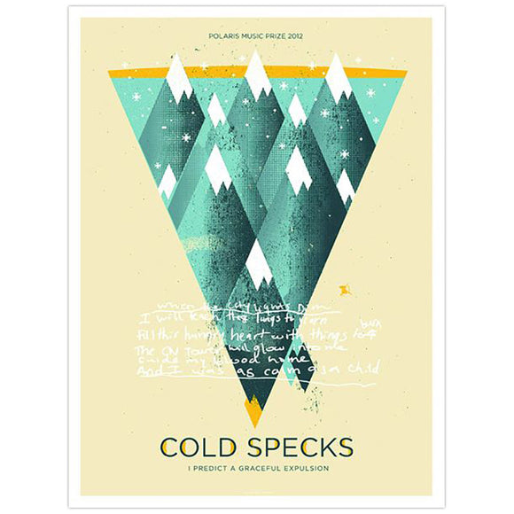 Cold Specks 2012 Polaris Music Prize Poster