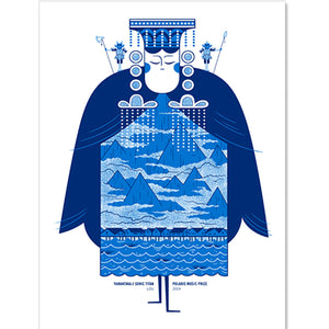 YAMANTAKA//SONIC TITAN 2014 Polaris Music Prize Large Poster