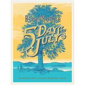Blue Rodeo 2016 Slaight Family Polaris Heritage Prize Poster