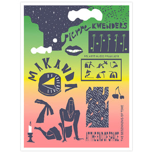 Pierre Kwenders 2018 Polaris Music Prize Poster